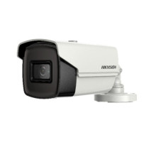 Hikvision DS-2CE16U1T-IT3F-6mm 3840 X 2160 HD-TVI/AHD/CVI Analog IR Outdoor Bullet Camera, 6mm Lens