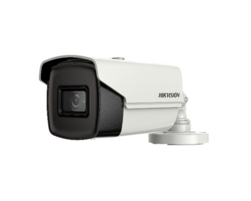 Hikvision DS-2CE16U1T-IT3F-6mm 3840 X 2160 HD-TVI/AHD/CVI Analog IR Outdoor Bullet Camera, 6mm Lens