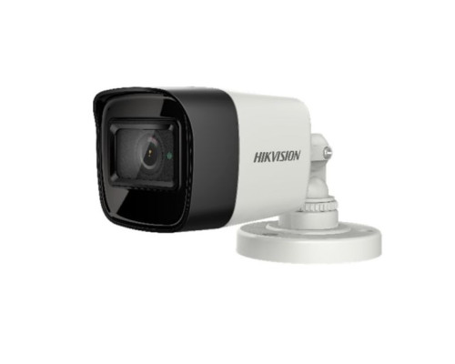 Hikvision DS-2CE16U1T-ITF-2-8mm 3840 X 2160 HD-TVI/AHD/CVI Analog IR Outdoor Bullet Camera, 2.8mm Lens