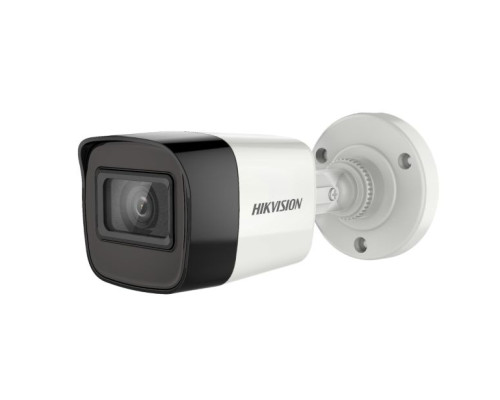 Hikvision DS-2CE16U7T-ITF-2-8MM 8 MP 4K Ultra Low Light Outdoor Mini Bullet Camera with 2.8mm Lens