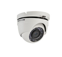 Hikvision DS-2CE56C2T-IRM-6MM HD720p TurboHD Outdoor IR Turret Camera, 6mm Lens