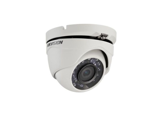 Hikvision DS-2CE56C2T-IRM-6MM HD720p TurboHD Outdoor IR Turret Camera, 6mm Lens