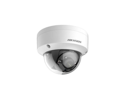 Hikvision DS-2CE56F7T-VPIT-6MM 3 Megapixel HD-TVI, HD-AHD WDR Vandal Proof EXIR Dome Camera, 6mm Lens