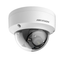 Hikvision DS-2CE57H8T-VPITF-3-6mm 2560 X 1944 HD-TVI/AHD/CVI Analog IR Outdoor Dome Camera, 3.6mm Lens