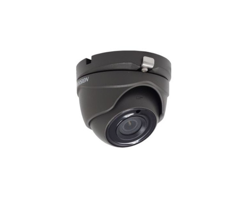 Hikvision DS-2CE76D3T-ITMFB-3-6mm 1080p Outdoor Analog IR Turret Camera, 3.6mm Lens, Black