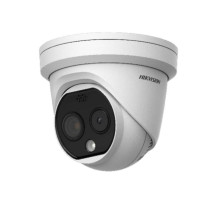 Hikvision DS-2TD1217-3-PA Thermal and Optical Network Turret Camera with 3.1mm Lens