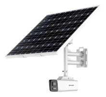 Hikvision DS-2XS6A87G1-L-C32S80-4mm-NB 4K ColorVu Fixed Bullet Solar Power 4G Network Camera Kit with 4mm