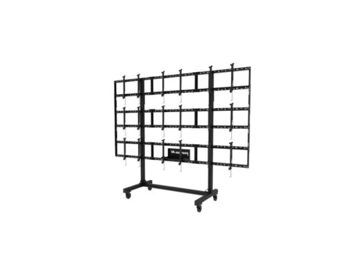 Peerless-AV DS-C555-3X3 SmartMount Portable Video Wall Cart 3x3 Configuration