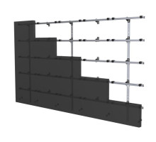 Peerless-AV DS-LEDUNV1200-2X2 Kitted Series Universal DvLED Mounting System For Latching Displays (2x2)