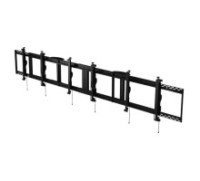 Peerless-AV DS-MBZ947L-3X1 SmartMount Digital Menu Board Ceiling Mount with 8 Point Adjustment 3x1 Configuration for 46'-48' Displays, Landscap