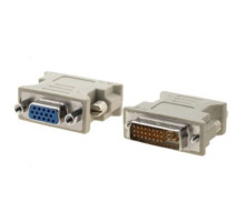 Hikvision DVI-VGA-Adapter DVI (24+5)/M to VGA 15/F, Optional for 6400 HDI-T Series Decoders