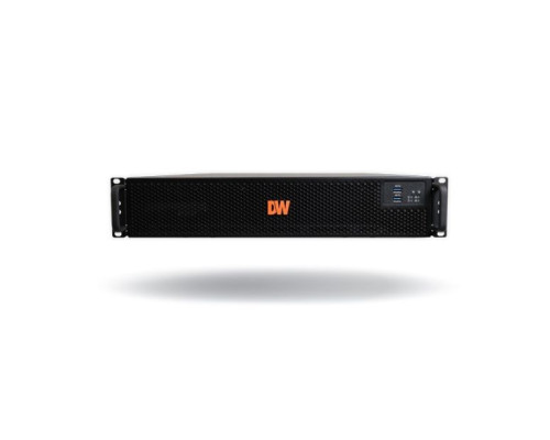 Digital Watchdog DW-BJPR2U120T-LX P-Rack 2U 8-Bay Chassis NVR with 120TB