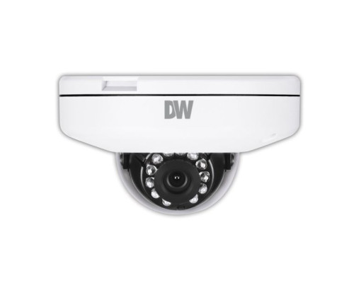 Digital Watchdog DWC-MPF5Wi4TW 5 Megapixel Ultra-Low Profile Vandal Dome IP Camera with IVA+, 4mm Lens