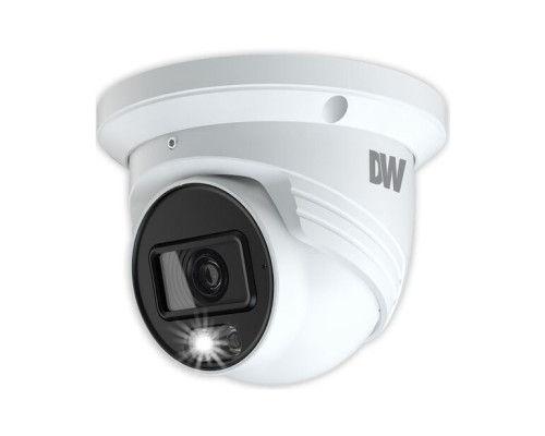 Digital Watchdog DWC-MT95WW28TW 5MP Outdoor Network Turret Camera with Built-in White-Light LEDs, 2.8mm Lens