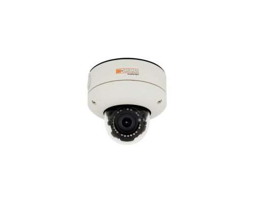 Digital Watchdog DWC-V4382TIR Omni-Plus Outdoor Vandal-Resistant True Day/Night Dome Camera, 3x Motorized Zoom, EWDR