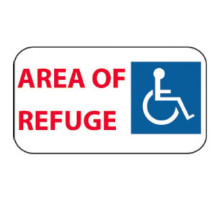 Alpha SN-B42DR Refuge Assistance Signage-Electr-Double