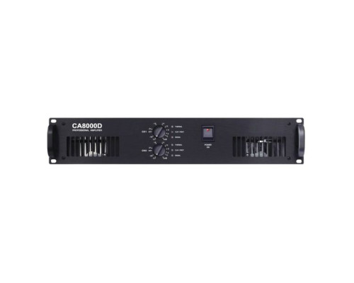 Bogen CA8000DX 120V Stereo Power Amplifier, 940 WRMS with DSP