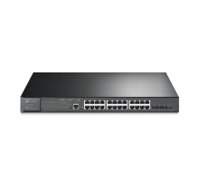 TP-Link TL-SG3428XMP JetSteam 24-Port Gigabit and 4-Port 10GE SFP+ L2+ Managed Switch with 24-Port PoE+