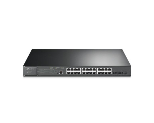 TP-Link TL-SG3428XMP JetSteam 24-Port Gigabit and 4-Port 10GE SFP+ L2+ Managed Switch with 24-Port PoE+