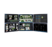 Pelco E1-OPS-WKS6-EUK Ops Center Workstation with Upgraded Graphics Card, Enabling Use of Upto 6 Monitors Using Enhanced Decoders