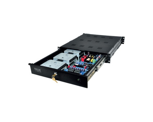 Altronix TROVE1V1R Access and Power Integration Rack Mount Enclosure with Backplane, Trove1 Rack Series