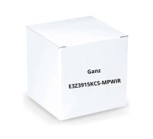 Ganz E3Z3915KCS-MPWIR 1/1.8' Megapixel Cameras, F1.5, 3.9-10mm Lens, CS-Mount