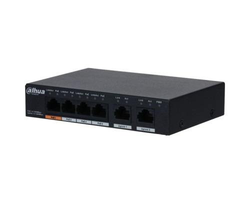 Dahua DH-PFS3006-4GT-60 4-port PoE Gigabit Ethernet Switch