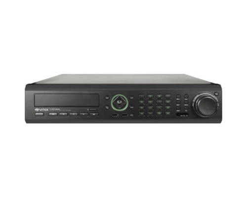 Vitek VT-EHP16/8T 16CH D1(480fps) DVR w/DVD-RW, 8TB, HDD Mirror