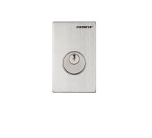 Seco-Larm SD-72081-6MQ Single-Gang Mortise Cylinder Key Switch