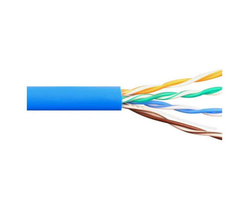 ICC ICCABR5EBL CAT5e 350MHz UTP/CMR Copper Premise Cable Blue 1000 ft