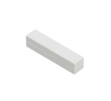 Nascom N25WGSW-M Stick on Magnet Mini D1/4' X H1/4' X L1-1/4', Snow White