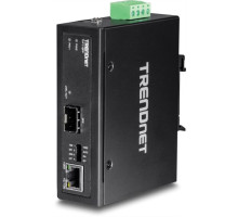 TRENDnet TI-F11SFP Hardened Industrial Base-T to SFP Media Converter