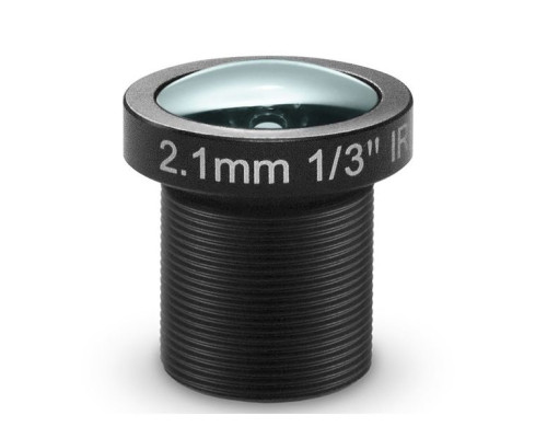 Arecont Vision MPM2.1 2.1mm, 1/3', F1.8 M12-mount, Fixed iris, IR Corrected Lens