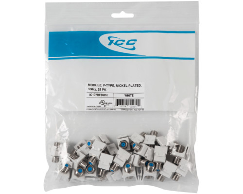 ICC IC107BFDWH 3GHz Nickel Plated Module 25PK