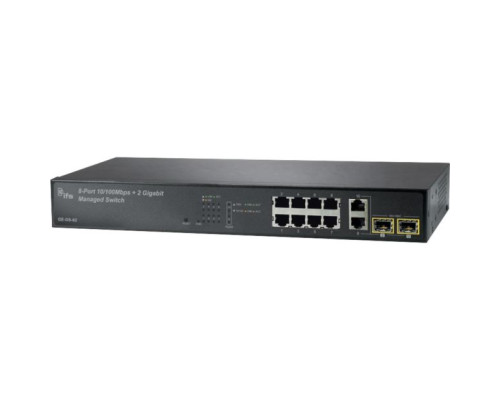 Interlogix GE-DS-82 8-Port Fast Ethernet Layer 2+ Managed Switch