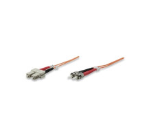 Intellinet 470148 Fiber Optic Patch Cable, Duplex, Multimode