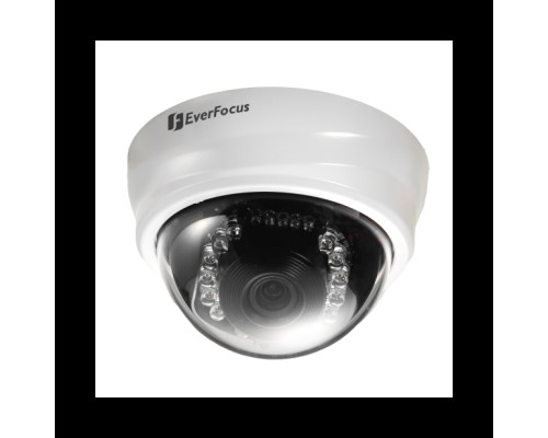 EverFocus EDN2160-4 1 Megapixel IR & WDR Mini Dome Network Camera, 4mm