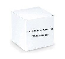 Camden Door Controls CM-48-BSU-BRZ 48' Tall with 42' Switch Height, Single Gang Prep, 6' X 6' Bronze Finish