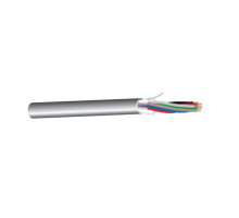 West Penn 3265GY0500 12 Conductor 20 AWG Shielded CMR Cable, 500', Gray