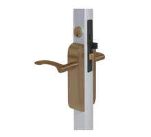 Adams Rite 2190-413-303-10B Dual Force Lock with Standard Flat Strike, Low Profile Trim and 1-1/2