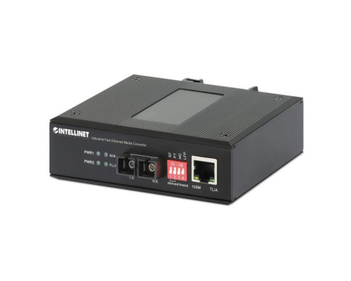 Intellinet 508964 Industrial Fast Ethernet Media Converter