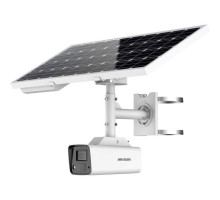 Hikvision DS-2XS2T47G0-LDH-4G-C18S40 4 Megapixel ColorVu Solar Powered Security Camera Setup with 4mm