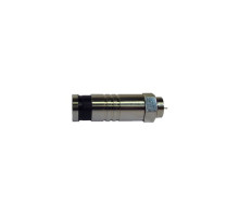 Platinum Tools 18311 F Compression Connector RG11 Type Nickel 25 Pack