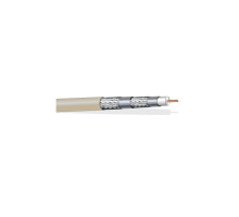 West Penn 256300BK1000 RG6/U Type Coaxial Cable plenum Black 1000 ft