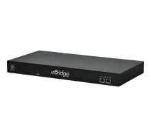 Altronix EBRIDGE800E EoC 8 Port Receiver with Integrated 240W PoE/PoE+ Switch, 100Mbps Per Port, 1U, Requires Compatible Transceiver