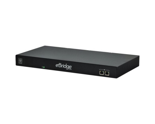 Altronix EBRIDGE8E EoC 8 Port Receiver with Integrated 240W PoE/PoE+ Switch, 25Mbps Per Port, 1U, Requires Compatible Transceiver