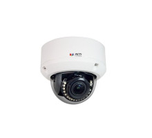 ACTi A86 5 Megapixel Outdoor IR Network Dome Camera, 2.7-13.5mm Lens