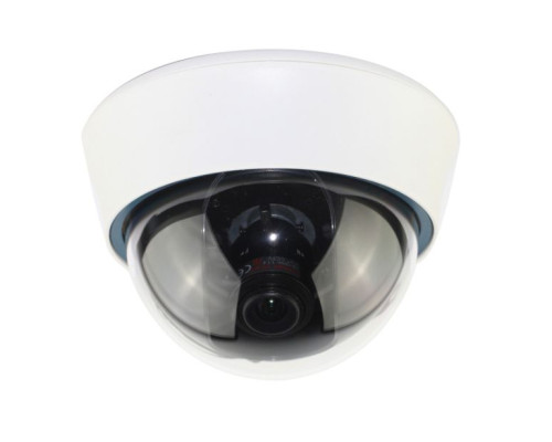 Ikegami ECO-312700-ACDC 700 TVL Dome Camera, 2.8-12mm Lens and ACDC Adapter ACDC2412-300MA