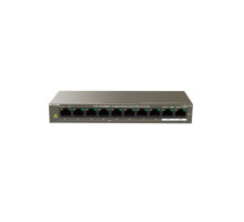 IP-COM F1110P-8-102W 8-Port10/100Mbps+2 Gigabit Desktop Switch With 8-Port PoE