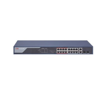 Hikvision DS-3E1318P-EI Smart Managed 16-Port 100 Mbps PoE Switch